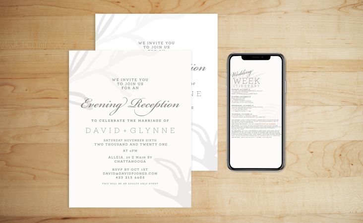 Wedding Itinerary Packet